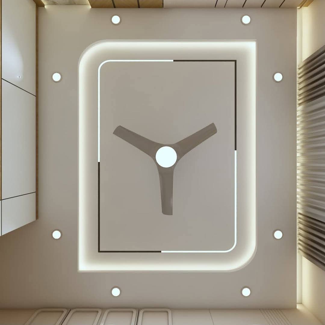 Modern Living Room Ceiling